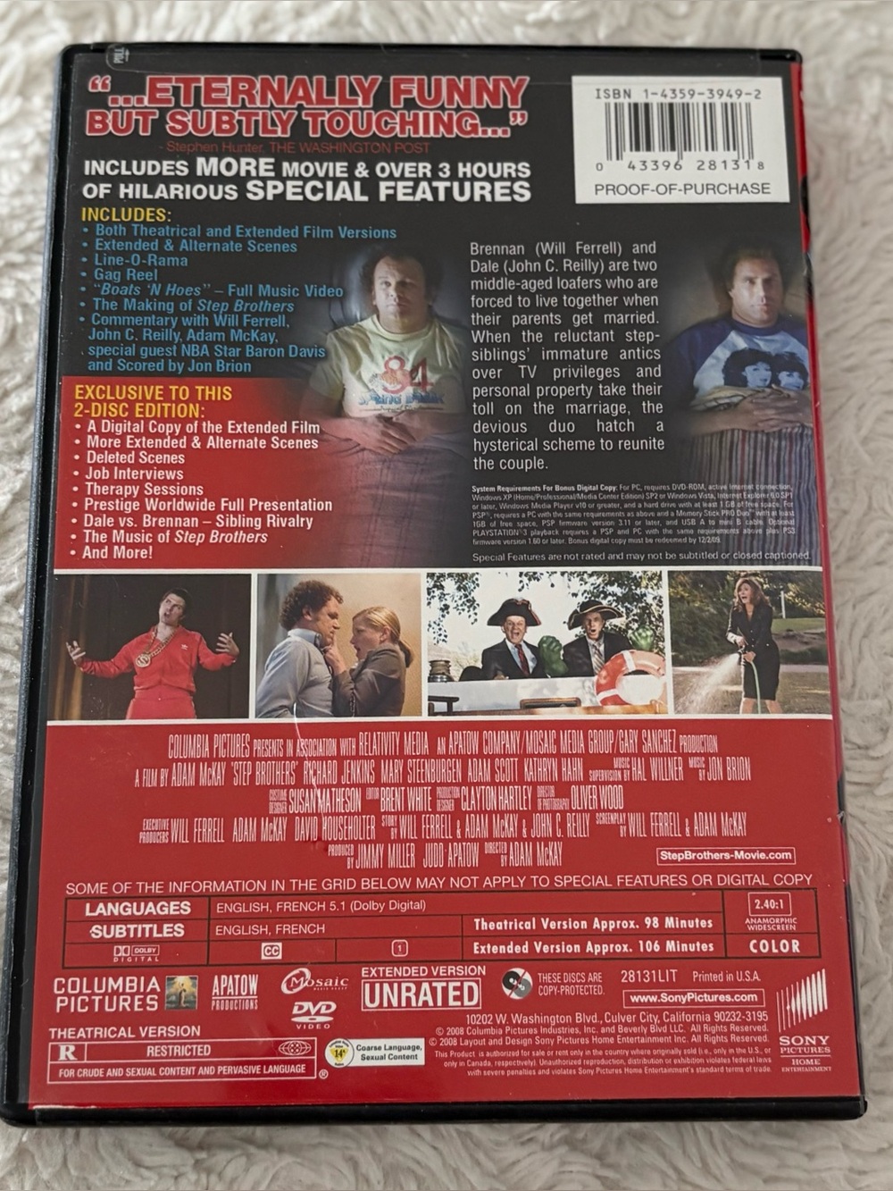 Step Brothers
John C Riley Will Ferrel
American Classic - Picture 2 of 3